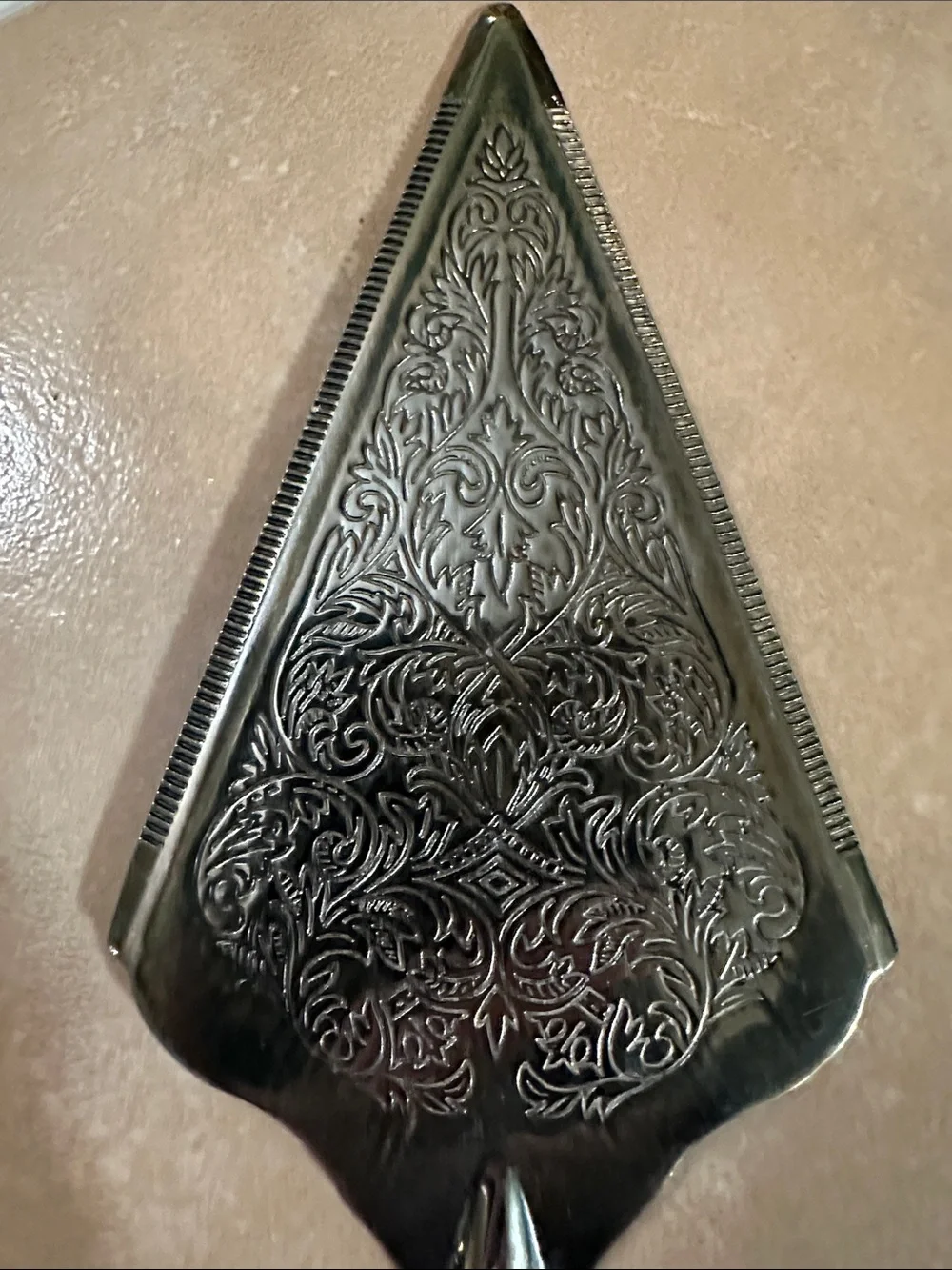 Vtg Set Of Heavy Cake & Pie Serving Utensils